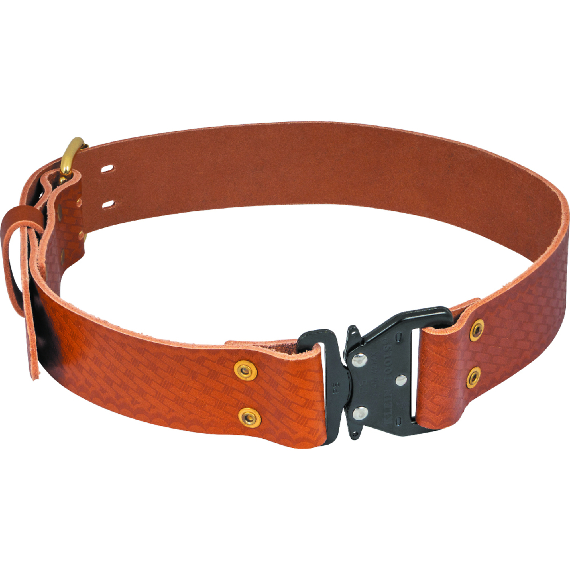 Klein Tools, Quick Release Leather Belt, Large, Color Multi, Pockets (qty.) 0 Material Leather, Model# 5826L